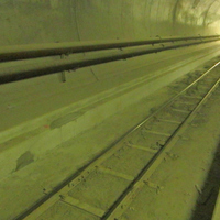 marciapiede del Tunnel AlpTransit da riparare