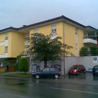 Palazzo dopo la tinteggiatura esterna