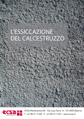 L'essiccazione del calcestruzzo